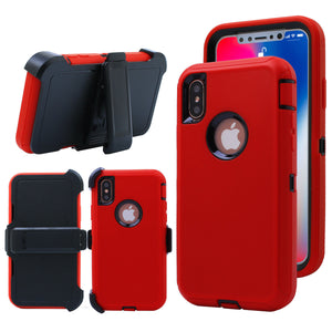 iPhone 7/8 Heavy Duty  Shockproof Dirtproof Durable Case Cover With Belt Chip