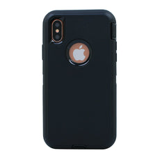 Load image into Gallery viewer, Heavy Duty Tough 3 in 1 Hard PC Soft Silicone Impact Protection Dust Proof Full Body Protection Case Cover for Apple iPhone X/XS/XS Max/XR