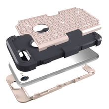 Load image into Gallery viewer, Diamond Bling Hybrid Armor Rugged Rubber Diamond Matte Hard Case Cover