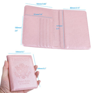 Anti-theft Anti Scanning RFID Multi-function Wallet Passport Holder