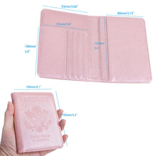 Load image into Gallery viewer, RFID Multi-function Wallet Passport Holder Anti-theft Anti-scanning