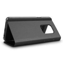 Load image into Gallery viewer, AICase Luxury Translucent View Window Front Smart Sleep Wake Up Function Mirror Screen Flip Electroplate Plating Stand Full Body Protective Case