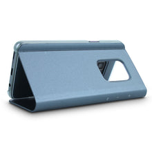 Load image into Gallery viewer, AICase Luxury Translucent View Window Front Smart Sleep Wake Up Function Mirror Screen Flip Electroplate Plating Stand Full Body Protective Case