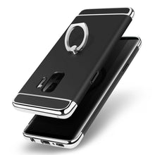 Load image into Gallery viewer, Galaxy S9 Ring Stand Case, AICase Ultra Thin and Slim Hard Case 3 in 1 Combo Coated [360 Degree Rotating Ring Kickstand] [Electroplate Frame Cover] for Samsung Galaxy S9