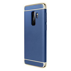 Galaxy S9 Plus Case, AICase Ultra Thin and Slim Hard Case 3 in 1 Combo Coated Non Slip Matte Surface with Electroplate Frame Protective Luxury Cover for Samsung Galaxy S9 Plus