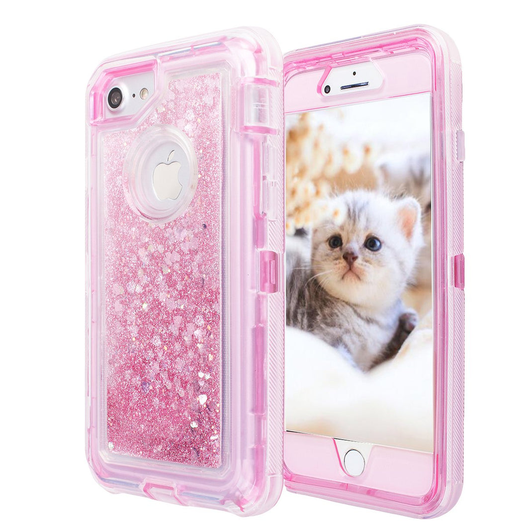 Glitter Sparkle Quicksand 3D Star Liquid Floating Bling Case