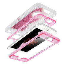 Load image into Gallery viewer, Glitter Sparkle Quicksand 3D Star Liquid Floating Bling Case