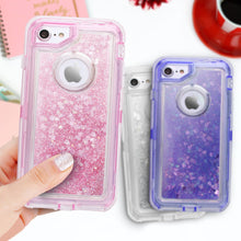 Load image into Gallery viewer, Glitter Sparkle Quicksand 3D Star Liquid Floating Bling Case