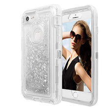 Load image into Gallery viewer, Glitter Sparkle Quicksand 3D Star Liquid Floating Bling Case