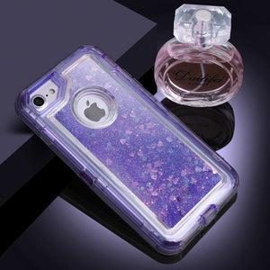 Glitter Sparkle Quicksand 3D Star Liquid Floating Bling Case