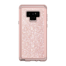 Load image into Gallery viewer, Galaxy Note 9 Shockproof Case, Luxury Glitter Sparkle Bling Heavy Duty Hybrid Sturdy Armor Defender High Impact 3 Layer Protective Cover