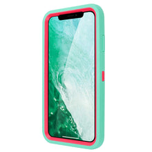 Load image into Gallery viewer, Heavy Duty Tough 3 in 1 Hard PC Soft Silicone Impact Protection Dust Proof Full Body Protection Case Cover for Apple iPhone X/XS/XS Max/XR