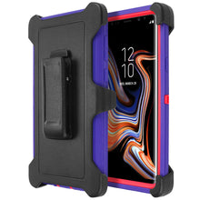 Load image into Gallery viewer, Galaxy Note 9 Shockproof Heavy Duty 3 in 1 Soft Silicone &amp; Hard Back Cover Bumper Protective Skid-Proof Anti-Scratch Hybrid Case