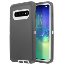 Load image into Gallery viewer, Galaxy S10 Heavy Duty 3 in 1 Scratch Resistant, Dropproof, Soft TPU+ Hard PC Hybrid Truly Shockproof Water-Resistance Protective Case