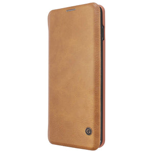 Samsung Galaxy S10/S10+/S10e G-CASE Ultra Slim Folio Flip Leather Wallet Case 360 Degree Full Body Protection Case with Card Slot for ID/Card/Cash