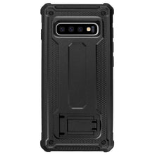 Load image into Gallery viewer, Samsung Galaxy S10/S10+/S10e Dual Layer Hybrid Defender Hard PC + Soft TPU Bumper Shockproof with Built-in Kickstand