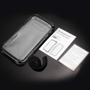 Samsung S10/S10+/S10e Waterproof Case IP68 Outdoor Underwater Protective Cover Full Body Shockproof Dustproof Dirtyproof