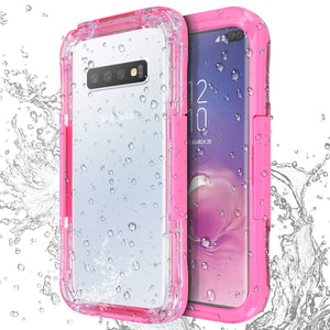 Samsung S10/S10+/S10e Waterproof Case IP68 Outdoor Underwater Protective Cover Full Body Shockproof Dustproof Dirtyproof