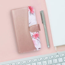 Load image into Gallery viewer, Samsung Note 9 Wallet Cute PU Leather Flip Wallet Cover with 9 Card Slots Magnetic Snap Closure