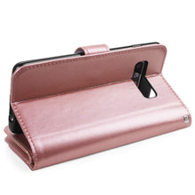 Load image into Gallery viewer, Samsung Note 9 Wallet Cute PU Leather Flip Wallet Cover with 9 Card Slots Magnetic Snap Closure