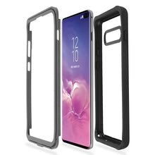 Load image into Gallery viewer, AICase Galaxy S10 Transparent Rugged Heavy Duty Bumper Armor Case,Military Grade Drop Tested,Shock-Absorption