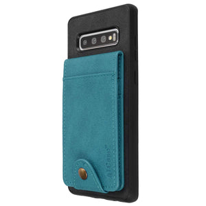 Wallet Case for Samsung S10 with Card Slot Shockproof Flip Cover