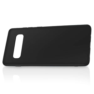 Galaxy S10/S10+/S10e Slim Thin Excellent Grip Scratch Resistant Slim Luxury TPU Rubber Soft Silky Smooth Gel Silicone Protective Cover