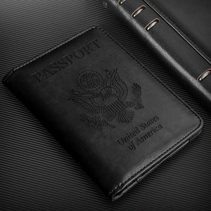 RFID Multi-function Wallet Passport Holder Anti-theft Anti-scanning