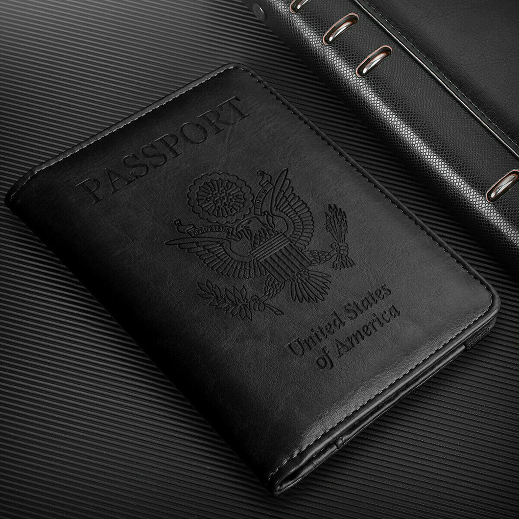 RFID Multi-function Wallet Passport Holder Anti-theft Anti-scanning