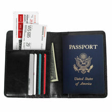 Load image into Gallery viewer, RFID Multi-function Wallet Passport Holder Anti-theft Anti-scanning