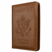 Load image into Gallery viewer, RFID Multi-function Wallet Passport Holder Anti-theft Anti-scanning