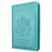 Load image into Gallery viewer, Anti-theft Anti Scanning RFID Multi-function Wallet Passport Holder