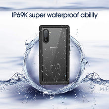 Load image into Gallery viewer, RedPepper Galaxy Note 10 Waterproof Snowproof Dustproof Shockproof IP68 Certified Protection Fully Sealed Underwater Protective Case