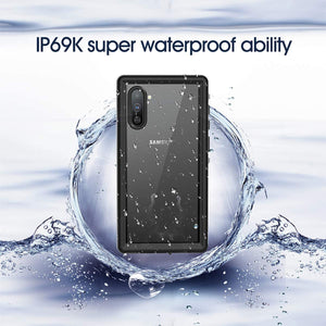 RedPepper Galaxy Note 10 Waterproof Snowproof Dustproof Shockproof IP68 Certified Protection Fully Sealed Underwater Protective Case