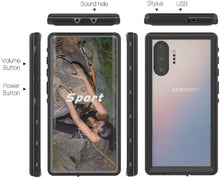 Load image into Gallery viewer, RedPepper Galaxy Note 10+ Plus Waterproof Snowproof Dustproof Shockproof IP68 Certified Protection Fully Sealed Underwater Protective Cover