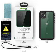 Load image into Gallery viewer, iPhone 11 Waterproof Snowproof Dustproof and Shockproof IP68 Certified Full Body Protection Fully Sealed Underwater Protective Case