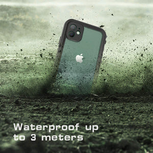 iPhone 11 Waterproof Snowproof Dustproof and Shockproof IP68 Certified Full Body Protection Fully Sealed Underwater Protective Case