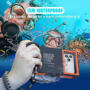 Universal Waterproof Case Underwater Diving Camera Cover for Samsung or iPhone