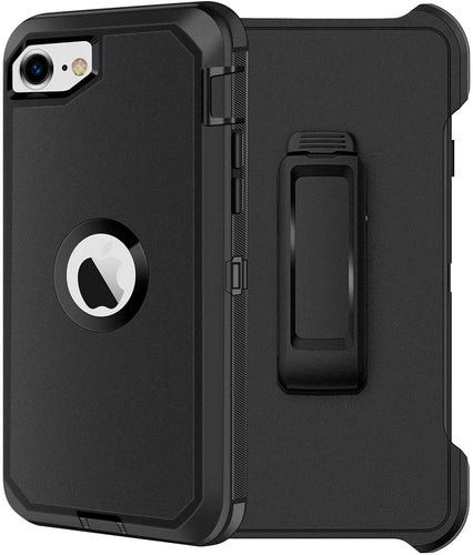AICase Belt-Clip Holster Drop Protection Full Body Rugged Heavy Duty Case for iPhone SE 2020