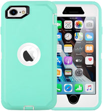 Load image into Gallery viewer, AICase Drop Protection Full Body Rugged Heavy Duty Shockproof Dropproof Dustproof 3-Layer Protective Durable Cover for iPhone SE 2020