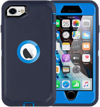 Load image into Gallery viewer, AICase Drop Protection Full Body Rugged Heavy Duty Shockproof Dropproof Dustproof 3-Layer Protective Durable Cover for iPhone SE 2020