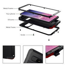 Load image into Gallery viewer, Samsung Galaxy Aluminum Shockproof Hard Armor Cover Case