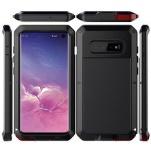 Load image into Gallery viewer, Samsung Galaxy Aluminum Shockproof Hard Armor Cover Case