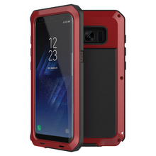 Load image into Gallery viewer, Samsung Galaxy Aluminum Shockproof Hard Armor Cover Case