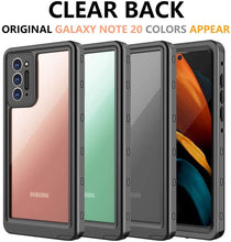 Load image into Gallery viewer, Samsung Galaxy Note20 IP68 Certified Waterproof  Shockproof Drop Protection Fully Sealed Underwater Clear Protective Cover