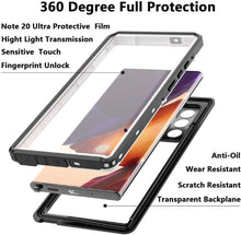 Load image into Gallery viewer, Samsung Galaxy Note20 IP68 Certified Waterproof  Shockproof Drop Protection Fully Sealed Underwater Clear Protective Cover