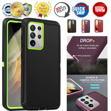 Load image into Gallery viewer, Samsung Galaxy S21+ Plus Heavy Duty Hybrid Armor Drop Protection Case