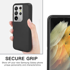 Samsung Galaxy S21+ Plus Heavy Duty Hybrid Armor Drop Protection Case