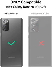 Load image into Gallery viewer, AICase Clear Slim Thin Case with Kickstand Ring Holder for Samsung Galaxy Note 20