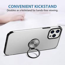 Load image into Gallery viewer, AICase Clear Slim Thin Case with Kickstand Ring Holder for iPhone 12 Max